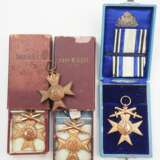 Bayern: Militär-Verdienstkreuz, 3. Klasse mit Schwertern, im Etui - 3 Exemplare. - Foto 1