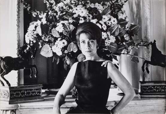 Kindahl, Chris. Vier Porträts von Hélène Rochas in ihrem Salon, Paris. Um 1970 - фото 2