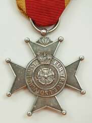 Lippe-Detmold: Fürstlich Lippischer Hausorden, Silbernes Verdienstkreuz.