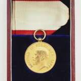 Lippe-Detmold: Leopold-Orden, Gold Medaille, im Etui. - photo 1