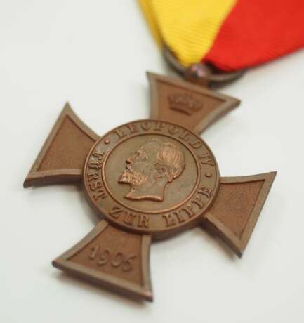 Lippe-Detmold: Lippisches Kriegervereinskreuz. - photo 2 Lippe-Detmold: Lippisches Kriegervereinskreuz. - photo 2