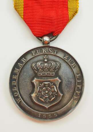 Lippe-Detmold: Rettungsmedaille, 2. Prägung (1902-1912). - Foto 1 Lippe-Detmold: Rettungsmedaille, 2. Prägung (1902-1912). - Foto 1