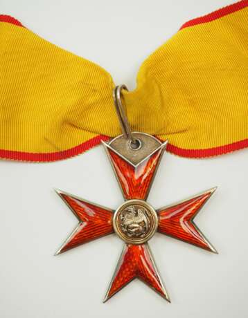 Mecklenburg: Greifen-Orden, Komtur Kreuz. - Foto 1 Mecklenburg: Greifen-Orden, Komtur Kreuz. - Foto 1