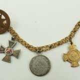 Preussen: Miniaturenkette mit 3 Dekorationen. - photo 1