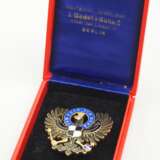 Preussen: Königlicher Hausorden von Hohenzollern, Steckdekoration, im Etui. - photo 1