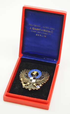 Preussen: Königlicher Hausorden von Hohenzollern, Steckdekoration, im Etui. - photo 1 Preussen: Königlicher Hausorden von Hohenzollern, Steckdekoration, im Etui. - photo 1