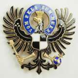 Preussen: Königlicher Hausorden von Hohenzollern, Steckdekoration, im Etui. - photo 2