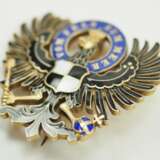 Preussen: Königlicher Hausorden von Hohenzollern, Steckdekoration, im Etui. - photo 3