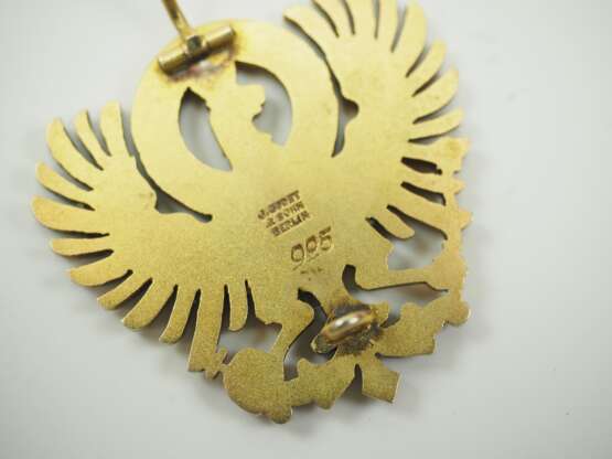 Preussen: Königlicher Hausorden von Hohenzollern, Steckdekoration, im Etui. - photo 5 Preussen: Königlicher Hausorden von Hohenzollern, Steckdekoration, im Etui. - photo 5