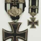 Preussen: Eisernes Kreuz, 1870, 2. Klasse mit Eichenbruch "25" und Wiederholunggspange 1914, dazu Miniatur. - photo 3