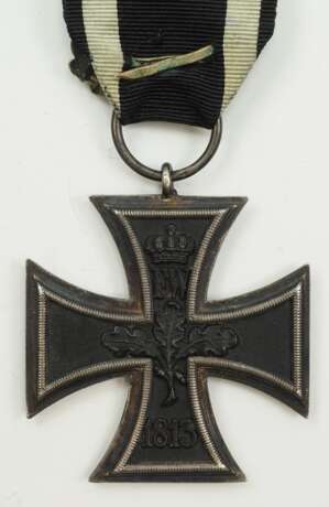 Preussen: Eisernes Kreuz, 1870, 2. Klasse, mit Eichenbruch "25" - am Kämpferband. - фото 3