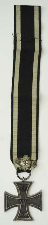 Preussen: Eisernes Kreuz, 1870, 2. Klasse, mit Eichenbruch "25" - am Kämpferband. - фото 4