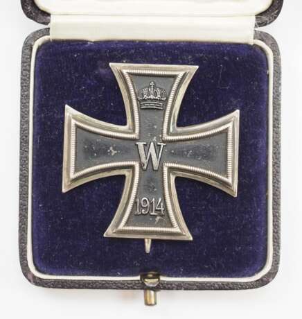 Preussen: Eisernes Kreuz, 1914, 1. Klasse, im Etui - O. - фото 1