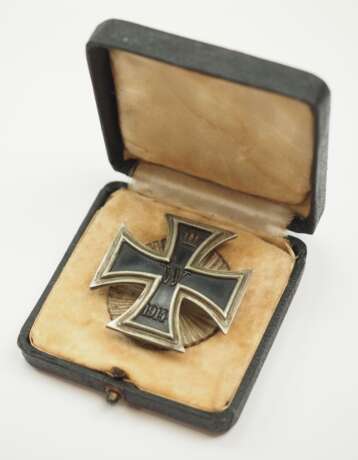 Preussen: Eisernes Kreuz, 1914, 1. Klasse, im Etui - Schraubscheibe. - фото 2 Preussen: Eisernes Kreuz, 1914, 1. Klasse, im Etui - Schraubscheibe. - фото 2