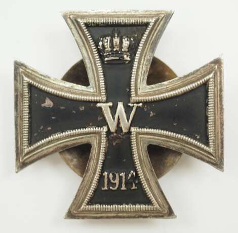 Preussen: Eisernes Kreuz, 1914, 1. Klasse - Schraubscheibe. - фото 1
