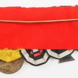 Sächsische Herzogtümer: Ordenschnalle eines Frontoffiziers des Deutsch-Französischen Krieges 1870/71. - фото 4