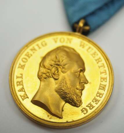 Württemberg: Kleine Medaille für Kunst und Wissenschaft - König Karl. - фото 2 Württemberg: Kleine Medaille für Kunst und Wissenschaft - König Karl. - фото 2