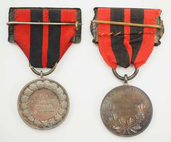 Württemberg: König-Karl-Jubiläums-Stiftung, Medaille Karl und Wilhelm II. - фото 3