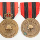 Württemberg: Feuerwehrdienstehrenzeichen, Modell 1913-1918 und 1918-1936. - фото 1