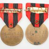 Württemberg: Feuerwehrdienstehrenzeichen, Modell 1913-1918 und 1918-1936. - фото 2