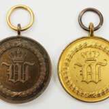 Württemberg: Kriegsdenkmünze, für die Feldzüge 1793-1815, Chiffre W, in einem und in zwei Feldzügen. - photo 1