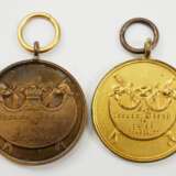 Württemberg: Kriegsdenkmünze, für die Feldzüge 1793-1815, Chiffre W, in einem und in zwei Feldzügen. - photo 2