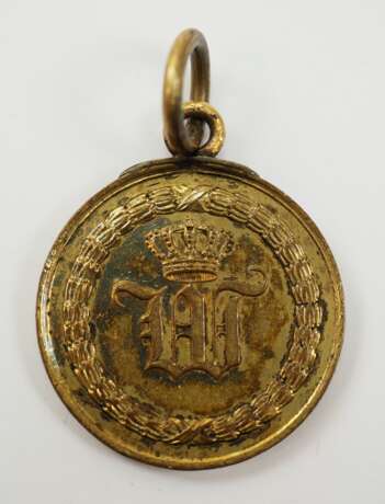 Württemberg: Kriegsdenkmünze, für die Feldzüge 1793-1815, Chiffre W, in drei Feldzügen. - photo 1