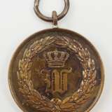 Württemberg: Kriegsdenkmünze, für den Feldzug 1848, Chiffre W, in einem Feldzug. - фото 1