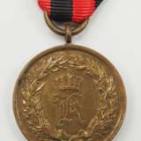 Württemberg: Kriegsdenkmünze, für den Krieg 1866, Chiffre K, in einem Feldzug. - фото 1