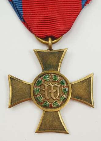 Württemberg: Dienstauszeichnung der Offiziere, Modell 1839-1850, 1. Klasse. - фото 1