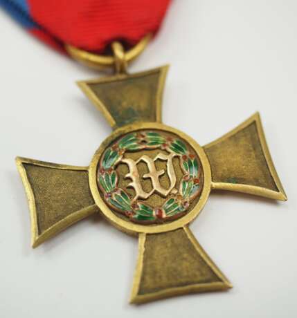 Württemberg: Dienstauszeichnung der Offiziere, Modell 1839-1850, 1. Klasse. - фото 2
