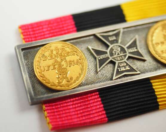 Württemberg: Dienstauszeichnung der Offiziere, Modell 1839-1850, 1. Klasse Miniatur. - фото 3