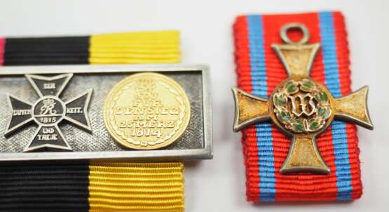 Württemberg: Dienstauszeichnung der Offiziere, Modell 1839-1850, 1. Klasse Miniatur. - фото 4