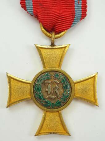 Württemberg: Dienstauszeichnung für Offiziere, Modell 1874-1891, 1. Klasse. - фото 1