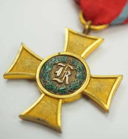 Württemberg: Dienstauszeichnung für Offiziere, Modell 1874-1891, 1. Klasse. - фото 2