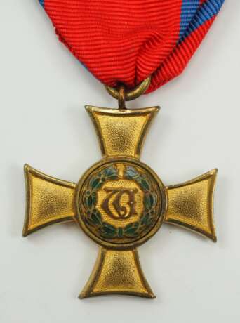 Württemberg: Dienstauszeichnung für Offiziere und Mannschaften, Modell 1891-1921, 1. Klasse. - photo 1