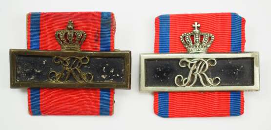 Württemberg: Dienstauszeichnung für Unteroffiziere, Modell 1874-1892, 1. und 2. Klasse. - фото 1