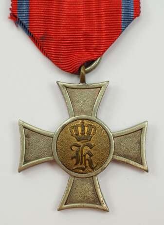 Württemberg: Landwehr-Dienstauszeichnung, Modell 1879-1891, 1. Klasse. - фото 1 Württemberg: Landwehr-Dienstauszeichnung, Modell 1879-1891, 1. Klasse. - фото 1