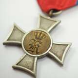 Württemberg: Landwehr-Dienstauszeichnung, Modell 1879-1891, 1. Klasse. - Foto 2