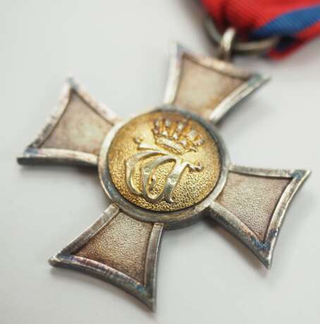 Württemberg: Landwehr-Dienstauszeichnung, Modell 1891-1921, 1. Klasse. - photo 2