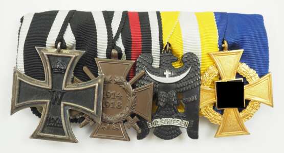 Deutsches Reich: Ordenschnalle eines Freikorpskämpfers und Staatsbeamten. - фото 1