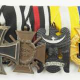 Deutsches Reich: Ordenschnalle eines Freikorpskämpfers und Staatsbeamten. - фото 1