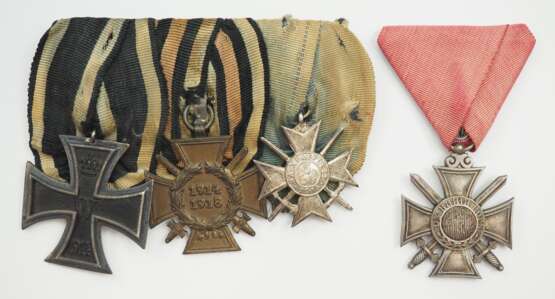 Deutsches Reich: Ordenschnalle mit 3 Auszeichnungen. - фото 1