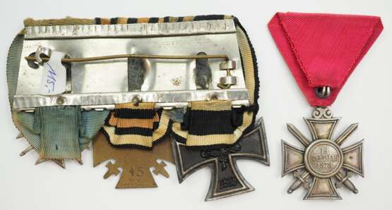 Deutsches Reich: Ordenschnalle mit 3 Auszeichnungen. - фото 2