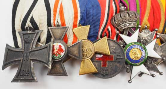 Familie von Werder: Große Ordenschnalle eines hochdekorierten Mediziners mit 9 Auszeichnungen. - photo 2 Familie von Werder: Große Ordenschnalle eines hochdekorierten Mediziners mit 9 Auszeichnungen. - photo 2