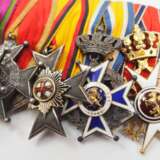 Familie von Werder: Große Ordenschnalle eines hochdekorierten Mediziners mit 9 Auszeichnungen. - photo 3