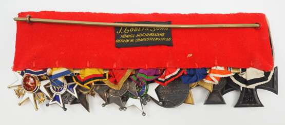 Familie von Werder: Große Ordenschnalle eines hochdekorierten Mediziners mit 9 Auszeichnungen. - photo 4 Familie von Werder: Große Ordenschnalle eines hochdekorierten Mediziners mit 9 Auszeichnungen. - photo 4