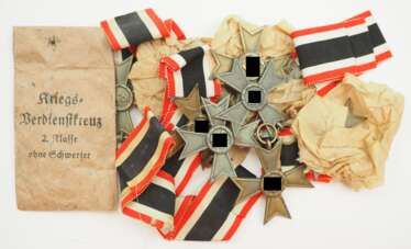 Kriegsverdienstkreuz, 2. Klasse - 10 Exemplare.