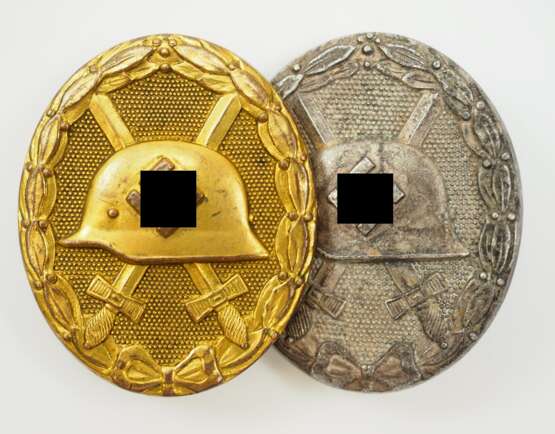 Verwundetenabzeichen, 1939, Gold / Silber. - photo 1 Verwundetenabzeichen, 1939, Gold / Silber. - photo 1