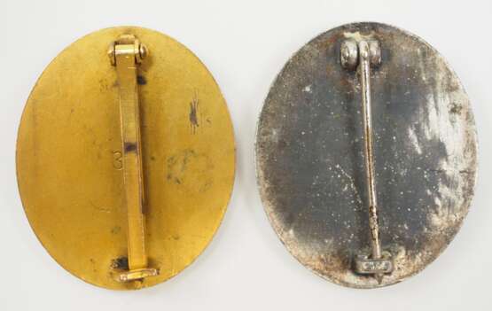 Verwundetenabzeichen, 1939, Gold / Silber. - photo 2 Verwundetenabzeichen, 1939, Gold / Silber. - photo 2